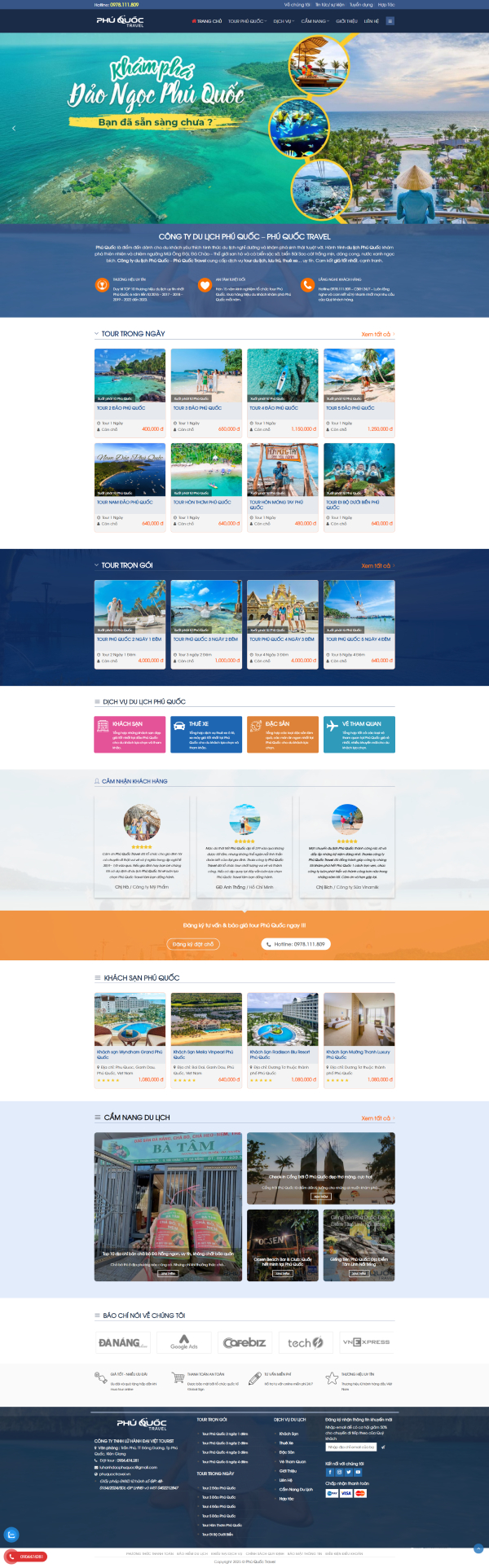 mẫu web du lịch dl003
