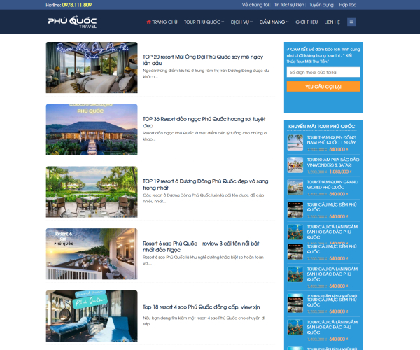 Mẫu web du lịch dl003